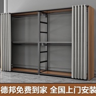 New arrivals for May!Open Wardrobe Rack Bedroom Floor Metal Hanger Light Luxury Cloakroom Combination Walk-in Cloakroom