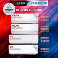 [SAVE 4.0] DAIKIN INVERTER 1-2.5HP FTKE /FTKF / FTKP / FTKH series (3/4/5 STAR) R32 WALL MOUNTED AIR