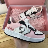 Cute Pink Sneakers Women ins Style Hello Kitty Casual Women Shoes Sneakers