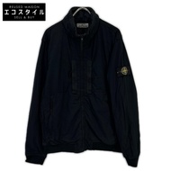 Stone Island 741542631 21SS 黑色成衣染色尼龍夾克 XL [二手]
