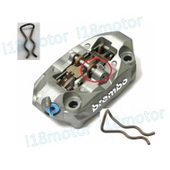 [i18] (Customized Products) White Iron AK550 Calipers R Pin R-Pin Loose-Proof Brembo 939 Suitable Fo