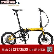 自行車 折疊自行車 dahon大行K3plus16寸迷妳超輕變速碟剎折疊自行車成人