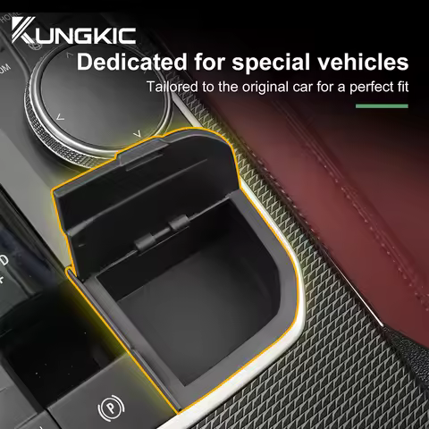 LHD RHD Central Console Gear Lever Modified Storage Box For BMW 2 3 4 Series X3 X4 X5 X6 F40 F44 G20