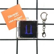 Mini CD keychain G-DRAGON - UBERMENSCH 3RD ALBUM JEWEL VER. 8 with retractable case with NFC to scan