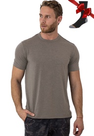 WGB100 Merino Wool T Shirt Men Base Layer Merino Tshirt Men 180G Everyday Undershirt Wicking Breatha