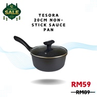 Tesora 20cm Non-Stick Sauce Pan with Lid