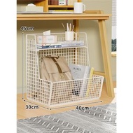 全城熱賣 - 書包置物架 辦公桌下書本分層收納櫃 學生書包放置