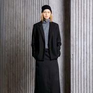 雙層領西裝外套