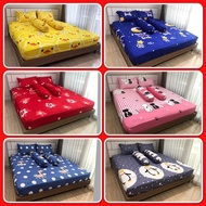 BedHome ผ้าปูที่นอน ขายแยกชิ้น (สุ่มแบบ) ราคาประหยัด มี3.5ฟุต/5ฟุต/6ฟุต/ปลอกหมอน Fitted Sheet รหัส112.