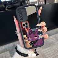 Casing hp for Samsung A17 4G A17 5G M17 5G F17 5G Case Cute cat Case Silicone pattern Softcase HP Ca