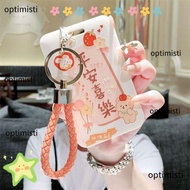 OPTIMISTI Business Card Holder, Plastic Credit Card Holders, Cute ID Card Sleeve Student