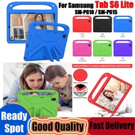 [Ready Stock] Portable Protective Case For Samsung Galaxy Tab S6 Lite 10.4" 2020 SM-P615 SM-P610 EVA Material Protection Kids Tablet Shockproof Stand P615 P610 Holder Cover