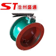 Butterfly Valve DN300Air Door DN150DN200 Air Dampers Duct Manufacturer Air Valves Manual Wrench SMVJ