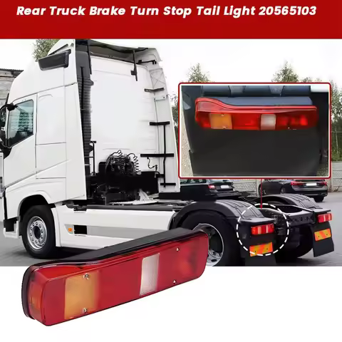 New!Rear Taillight Cover For Volvo FH 16 460 FM 500 Truck Reverse Brake Lamp No Bulb