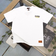 Evisu/God of Fortune 2026 Early Spring New Style Short-Sleeved T-Shirt Men Style Women Style Couple 
