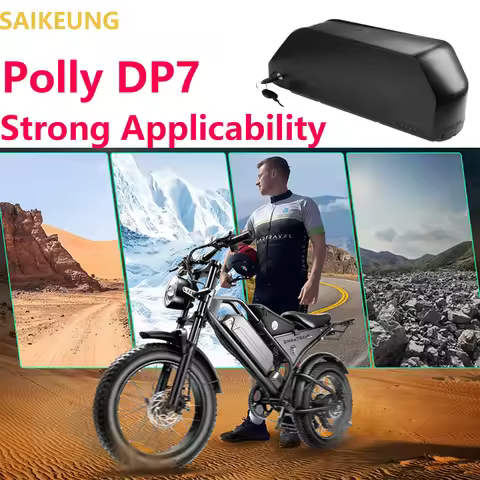 EBike Battery 48V 52V 45Ah 60V 72V36V 25 30 35 40 50 60Ah Electric Bicycle Polly 21700 Bateria Li-on