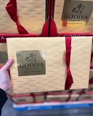 💛 Godiva Belgium Goldmark Assorted Chocolate Creations Gift Box 金裝豪華比利時朱古力禮盒 320 g (27粒)