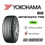 YOKOHAMA ADVAN APEX V701 TAYAR BARU  KERETA 15 16 17 18 19 20" INCH