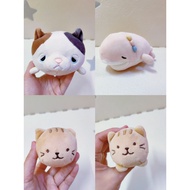 Preloved small plush M26/ soft toy Liv Heart Cat Wooper FukuFukuNyanko cat