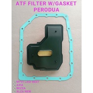 PERODUA ATF AUTO FILTER WITH GASKET PERODUA AXIA , BEZZA ,  MYVI LAGI BEST , ICON , ALZA NEW