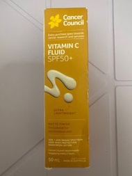 Cancer Council Vitamin C Fluid SPF50+ 防曬 sunscreen