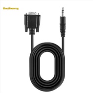 DB9 9 Pin VGA female cable ,DB 9 Female to TRS 3.5mm (1/8in) TRS Stereo Male Serial Data Cable-6 Fee
