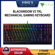 RAZER BLACKWIDOW V3 TENKEYLESS / TKL MECHANICAL GAMING KEYBOARD – (RZ03-03490100-R3M1 / RZ03-0349180