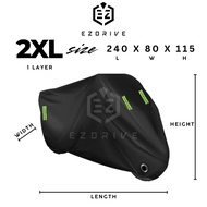 EZDRIVE Motosikal Sarung Selimut Motor Kalis Air & Tahan UV Motorcycle Motor Bike Cover Waterproof