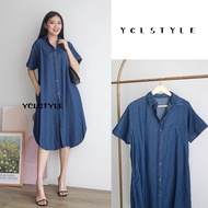 JOE DENIM DRESS PREMIUM - WOMEN'S CASUAL DENIM DRESS