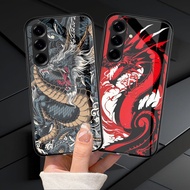 Samsung A56 Glass Softcase - Samsung A56 Case - Samsung A56 HP Case - Samsung A56 HP Casing Full Cov