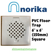 [3pc bundle!] Norika PVC Square Floor Trap 6" x 6" (150mm)
