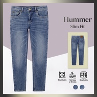 【HUMMER】Seluar Jeans Panjang Cutting Slim Warna Biru Saiz 28-40 H0035