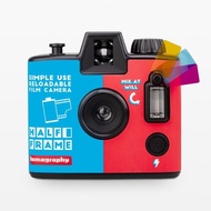 [DJS LIFESTYLE] LOMOGRAPHY 半格 SIMPLE USE 即開即用菲林相機 (LOMOCHROME CLASSICOLOR 彩色負片版本) (40 張半格照片) 已預裝菲林，開