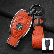 Mercedes Benz A/B/C/E/S car remote Key Case GLA GLB GLC GLE GLK car key cover Keychain