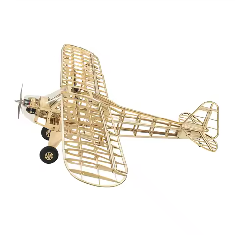 Dancing Wings Hobby J-3 Cub 2M Wingspan RC Airplane Balsawood RC Plane Kit DIY Film Covers Wooden Re