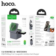 HOCO CQ8 3in1 Wireless Charger Supports Charging Smartphones/Wireless Headphones/Smart Watches, Maxi