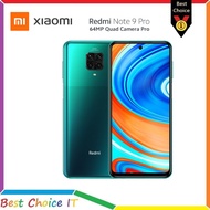 Xiaomi Redmi Note 9 Pro (6GB RAM + 64GB ROM / 5020mAh / Qualcomm® Snapdragon™ 720G) GLOBAL VERSION- Tropical Green