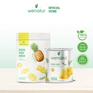 Combo of 2 We'natur Canned Dried Pineapple and Fresh Pineapple Products