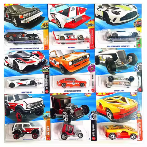 Hot Wheels Sports Race Car Model 1/64 Scale Car Black Custom ‘62 Chevy Pickup Model Toys Bmw M4 Gt3 