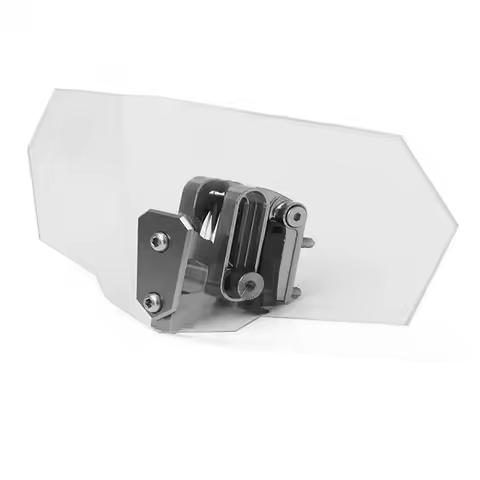 Clear Universal Motorbike Windscreen Accessory Part Clip On Windshield Extensions 20CM For Nmax155 H