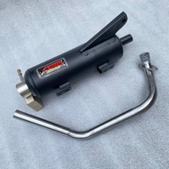 King DRAG MUFFLER Silent killer PIPE For Mio Sporty Mio i 125 M3 Mio Soul i 125 Mio GT Gravis Mio So