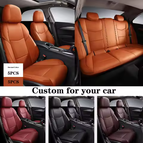 Custom Luxury Car Seat Cover For Nissan X Trail T31 T32 Qashqai J10 J11 Teana J32 Tiida March Gifts 