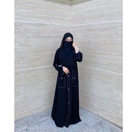Contemporary Dubai maxi abaya dress - syari abaya - trendy dress - wedding dress - wedding dress - m