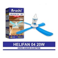 Arashi Hely fan 04 05 20w/35w/45w Watt
