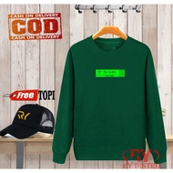 Bonus Hat. RY LIFESTYLE SCALE 1989 Sweater with Stabilo Motif + Random Hat Men's & Women's Sweater/ 