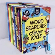 Clever Kids Books/Math Games//Brain Games/Word Search(10 Books)