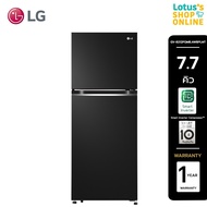 LG แอลจี ตู้เย็นสองประตู ขนาด 7.7 คิว รุ่น GV-B212PQMB.AWBPLMT สีดำ ดำ One
