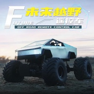 Extra Large Tesla Remote Control Car 4WD Off-Road Rechargeable Big Foot Climbing Cyber Pickup Truck 