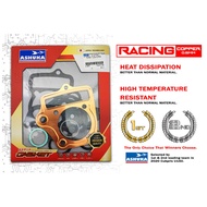Ashuka Honda EX5 / EX5 HP / EX5 HI POWER TOP GASKET SET [ WITH COPPER HEAD GASKET ] STD SIZE / 54MM 
