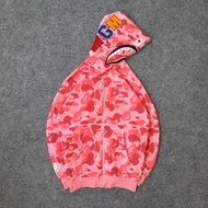 BAPE PINK CAMO ZIPPER HOODIE